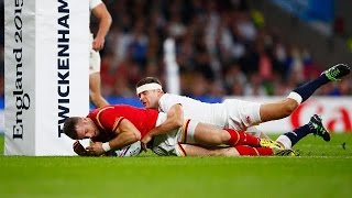 England v Wales  Match Highlights amp Tries [upl. by Nosidam]