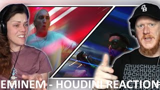 Eminem  Houdini REACTION  OB DAVE REACTS [upl. by Airotciv]