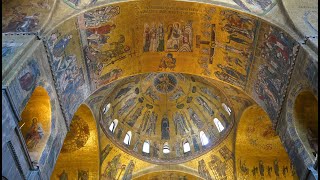 Venice Basilica di San Marco exploratory tour in 4k [upl. by Carling]