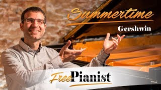 Summertime  KARAOKE  PIANO ACCOMPANIMENT  Porgy and Bess  Gershwin [upl. by Roice]