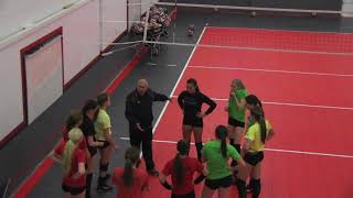 Serve Receive Volleyball Drill Progression [upl. by Eelanna]