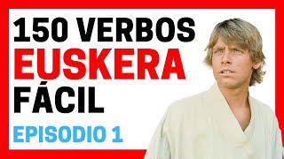 CÓMO APRENDER VERBOS BÁSICOS en EUSKERA EPISODIO 1 FÁCIL 💚 [upl. by Merp]