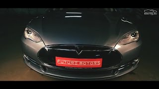 Тестдрайв от Давидыча Tesla Model s85 [upl. by Soma]