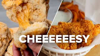 5 Recipes For Cheddar Lovers [upl. by Kcirdled]