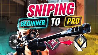 4 Levels of SNIPING Beginner to Pro  Valorant [upl. by Alyekahs442]