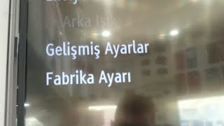 Vestel tv fabrika ayarlarına geri çevirme  SIFIRLAMA [upl. by Hinch950]