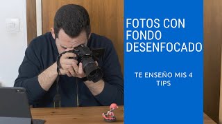 COMO HACER FOTOGRAFIAS CON FONDO DESENFOCADO [upl. by Erde]