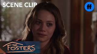 The Fosters  Season 4 Episode 14 Emma Tells Brandon She’s Pregnant  Freeform [upl. by Nylatsirk]