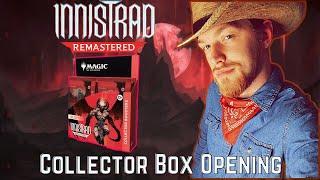 Innistrad Remastered Collector Booster Box Opening [upl. by Ybba]