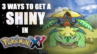 3 Ways to Get a Shiny Pokémon in X amp Y  Tamashii Hiroka [upl. by Adnofal]