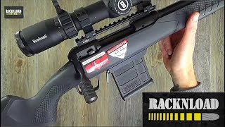 Savage 110 Tactical FULL RACKNLOAD REVIEW [upl. by Esetal]