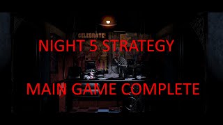 How to beat FNaF 1  Night 5 Walkthrough  FNaF Academy [upl. by Consuela]