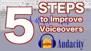 5 STEPS to Improve Your VOICEOVER in Audacity [upl. by Uhsoj711]