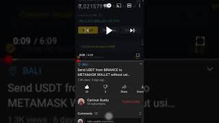 BINANCE SMART CHAIN BSCBEP20USDT Wallet Receive Address MetaMask Wallet Guide How To Send it [upl. by Walton]