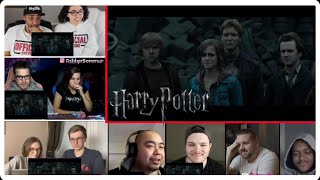 Harry Potter Death Scene Reaction Mashup  Harry Potter And Deathly Hallows Part 2 [upl. by Uchish719]