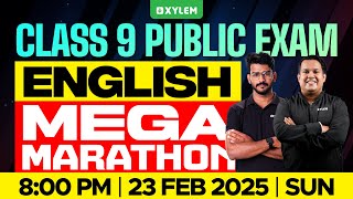 Class 9 Annual Exam  English  Mega Marathon  Xylem Class 9 [upl. by Maurreen222]