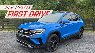 2022 Volkswagen Taos  MotorWeek First Drive [upl. by Naawaj354]