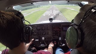 Practice Landings  Flying in the Pattern  C172 [upl. by Chaunce170]