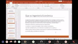 P1 Clase 1  Conceptos generales y fundamentos de la Ingeniería Económica [upl. by Swartz]