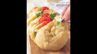 How to make a Filled Caprese Baguette [upl. by Ynoep]