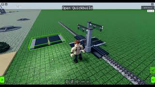 How To Build An Over Head Rail Road Crossing In RO  Scale Sandbox [upl. by Etnecniv71]