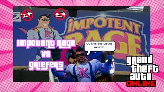 GRIEFERS CANT HANDLE IMPOTENT RAGE GTA ONLINE PVP [upl. by Nitsoj]