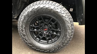 Falken Wildpeak AT3W 2657016 on 2020 Toyota Tacoma TRD Pro [upl. by Artima388]