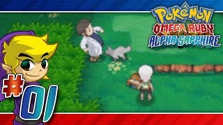 Lets Play Pokemon Omega Ruby  Part 1  A long road ahead [upl. by Danita52]