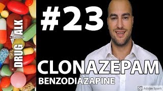 CLONAZEPAM KLONOPIN  PHARMACIST REVIEW  23 [upl. by Neltiak912]