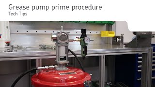 Basic Grease Pump Priming Procedure [upl. by Hamel90]