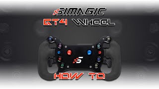 Simagic GT4 Wheel How To [upl. by Restivo]