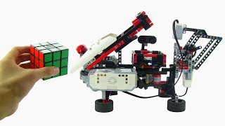 Lego Mindstorms EV3 Rubiks Cube Solver [upl. by Airrehs]