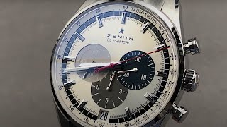 Zenith Chronomaster El Primero 03204040069M2040 Zenith Watch Review [upl. by Euqinamod]