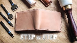 How to Make a Leather Wallet [upl. by Mcwherter]