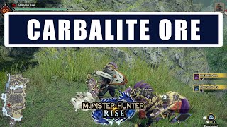 Monster Hunter Rise Carbalite Ore location  MHR Carbalite Ore farming [upl. by Larrabee]