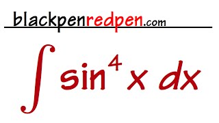 Integral of sin4x [upl. by Eirena]