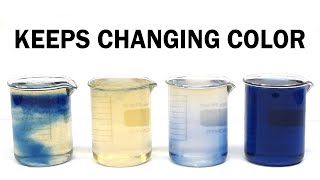 Recreating the BriggsRauscher oscillating reaction [upl. by Onitsirc]