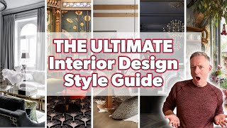 50 Interior Design Styles Explained in 25 Minutes [upl. by Leaper821]