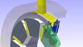 How OIL FLOW in Thrust Bearing Kingsburry In 3D Animation [upl. by Rydder]