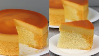 NO BAKE LECHE FLAN CAKE Custard Cake Recipe [upl. by Enrahs463]