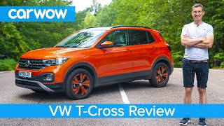 Volkswagen TCross SUV 2020 indepth review  carwow Reviews [upl. by Aneis]