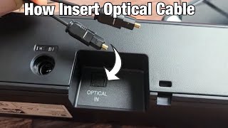 How to Put in an Optical Cable [upl. by Auhsoj948]