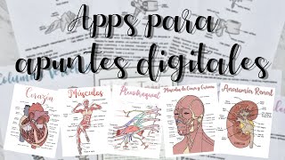 5 APPS QUE USO EN MIS APUNTES  Studiescah [upl. by Colman108]