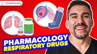 Pharmacology  Respiratory drugs Memorization Tips for Nursing Students RN PN MADE EASY [upl. by Laeahcim349]