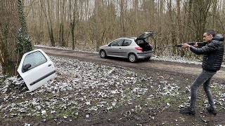 CARABINE À PLOMB VS PORTIÈRE [upl. by Adorne377]