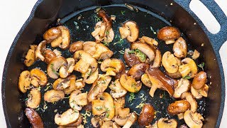 How to Cook Mushrooms Perfectly [upl. by Eiramanin]