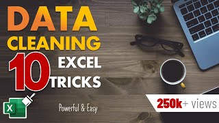 Data cleaning in Excel  10 tricks PROs use all the time [upl. by Leanahtan]