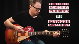 ToneRider Alnico IV Classics vs Seymour Duncan 59 Model [upl. by Sabra]