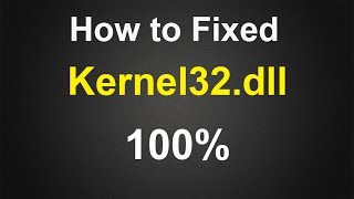 How to Fixed Kernel32dll Error in Windows XP  Easy amp Simple Must Watch Recommended [upl. by Loftus]