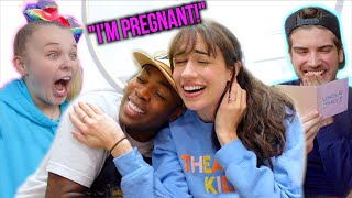 TELLING MY FRIENDS IM PREGNANT WITH TWINS [upl. by Arihsa]